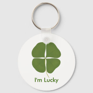 Llavero Tengo suerte, Cañones de Tecla Shamrock verde oscu