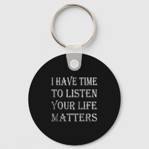 Llavero Tengo Tiempo De Escuchar La Conciencia Sobre El Su