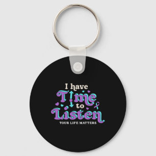 Llavero Tengo Tiempo Para Escuchar La Conciencia De La Pre
