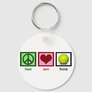 Llavero Tenis de amor por la paz