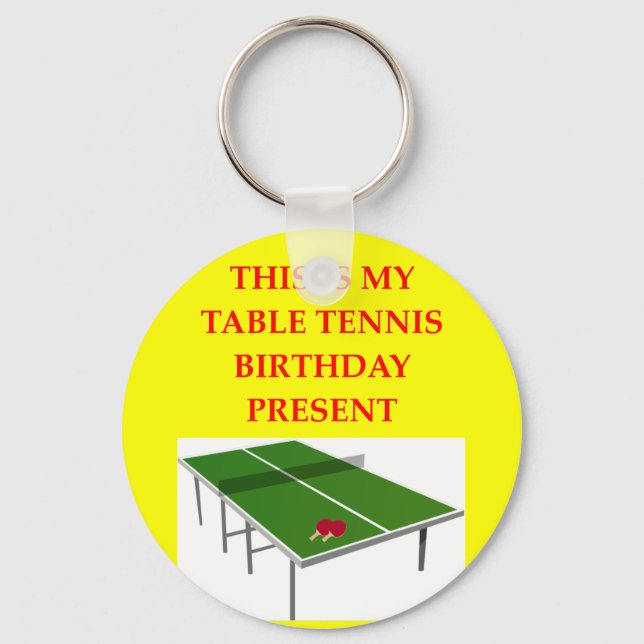Llavero tenis de mesa (Anverso)