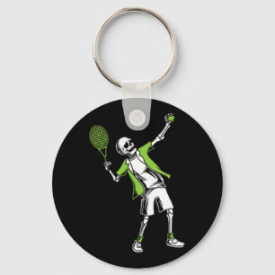 Llavero Tenis Tenis Halloween Disstume Funny Skull Skele