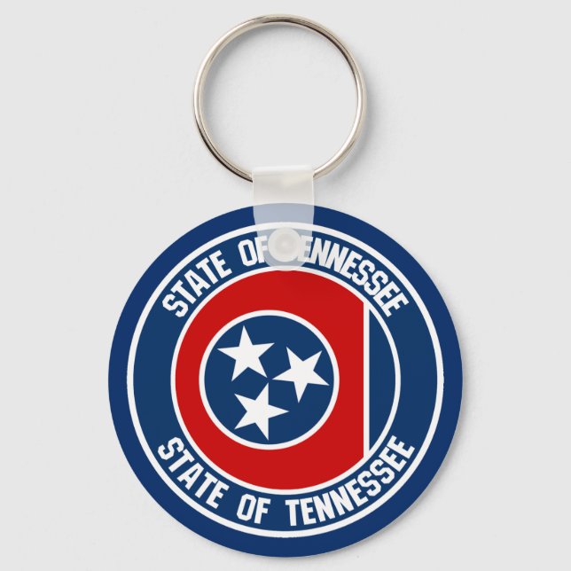 Llavero Tennessee Round Emblem (Anverso)