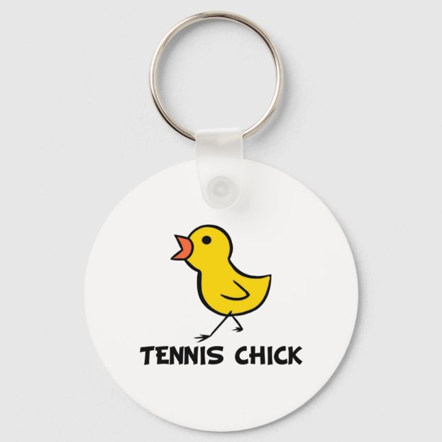 Llavero Tennis Chick Keychain (Anverso)
