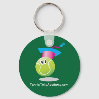 Llavero Tennis Tots Academy_Bouncee_personalized_on green