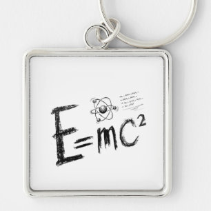 Llavero Teoría de la Relatividad de Einstein. Fórmula
