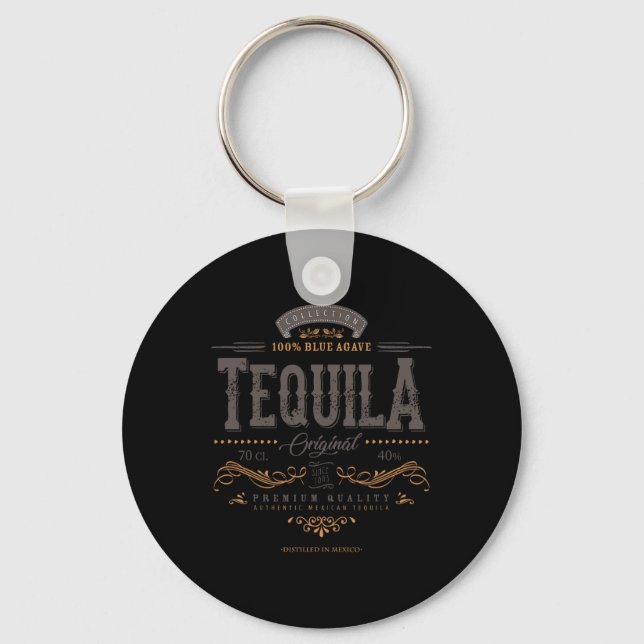 Llavero Tequila Cinco De Mayo Vintage Mexicano (Anverso)