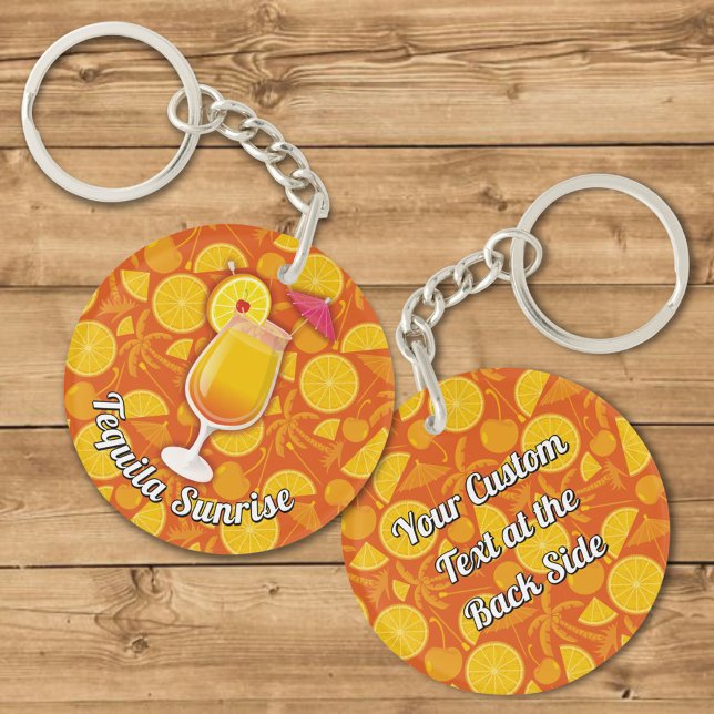 Llavero Tequila Sunrise Keychain (Subido por el creador)