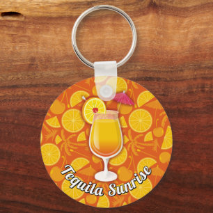 Llavero Tequila Sunrise Keychain