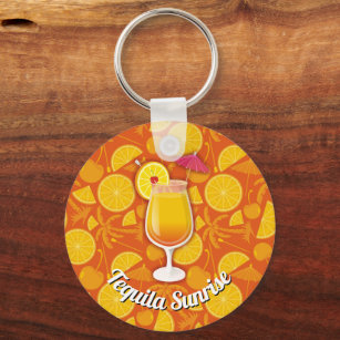 Llavero Tequila Sunrise Keychain