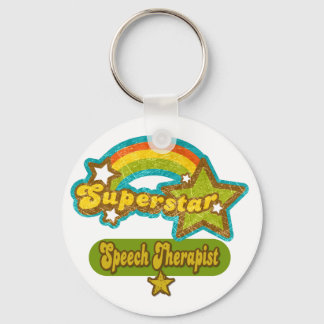 Llavero Terapia del discurso de superestrella