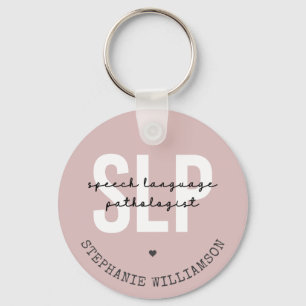 Llavero Terapia del habla del patólogo del SLP