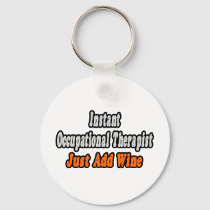Llavero Terapia ocupacional instantánea... sólo agregar vi