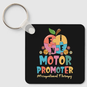 Llavero Terapia ocupacional para promotores de motores fin