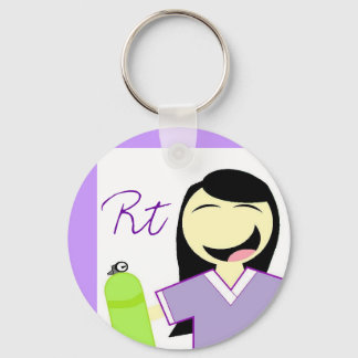 Llavero Terapia respiratoria Oxígeno Keychain RT