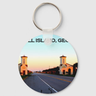 Llavero Terraplén de Georgia de la isla de Jekyll