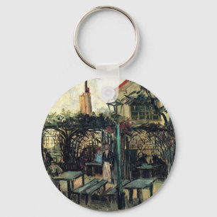 Llavero Terraza de un café, Montmartre por Vincent van Gog