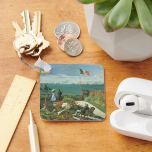 Llavero Terraza en el mar por Claude Monet