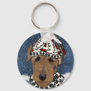 LLAVERO TERRIER AIREDALE