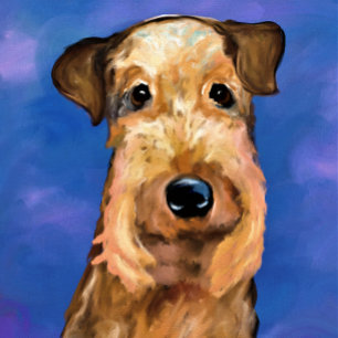 LLAVERO TERRIER AIREDALE         