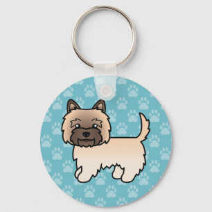 Llavero Terrier Cairn Wheaten Perro de Dibujos Animados So