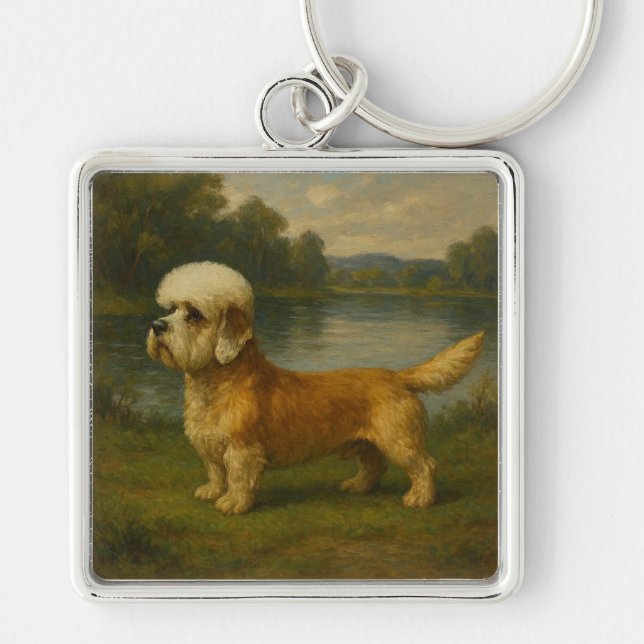 Llavero Terrier Dandi Dinmont (Frente)