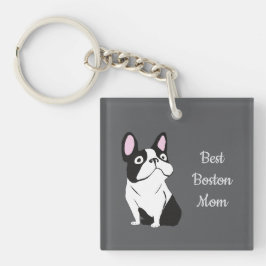 Llavero Terrier de Boston