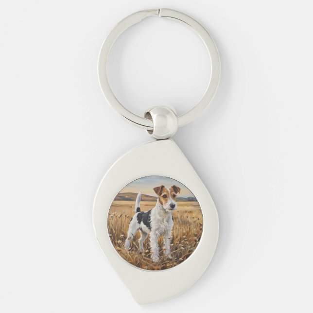 Llavero Terrier de zorro (Anverso)