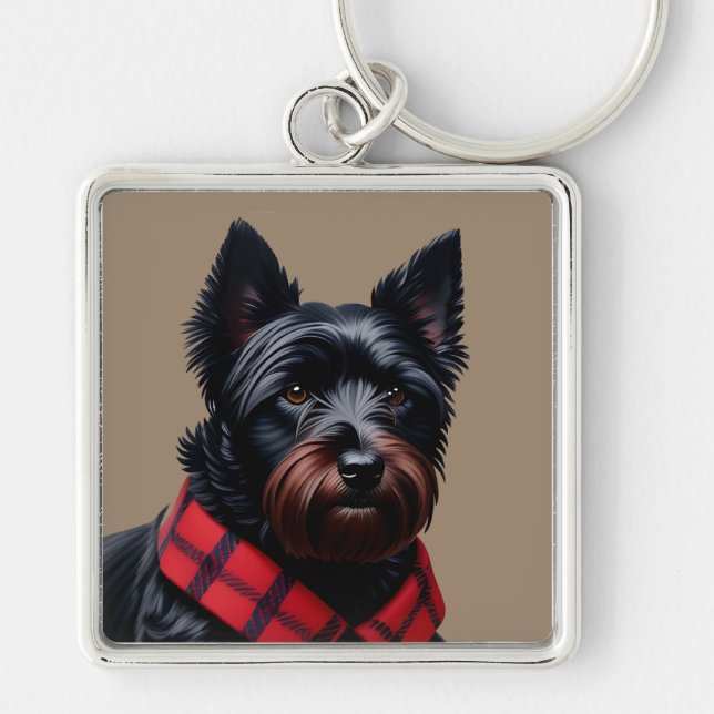 Llavero Terrier Escocés (Frente)