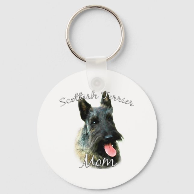 Llavero Terrier escocés (romano le) Mamá 2 (Anverso)