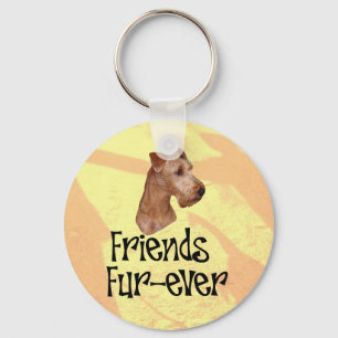 Llavero Terrier irlandesa “Friends fur ever "
