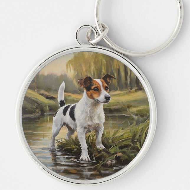 Llavero Terrier Jack Russell (Frente)
