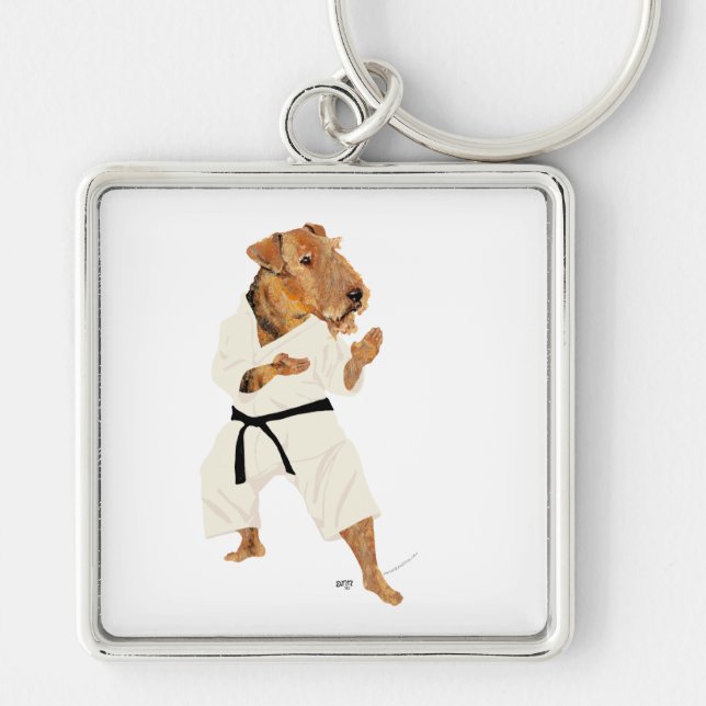 Llavero Terrier Karate (Frente)