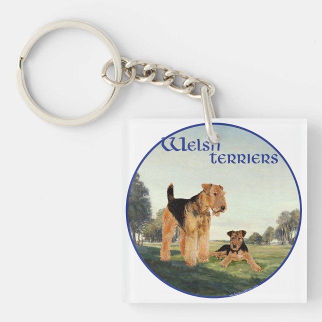 Llavero Terriers galeses (Frente)