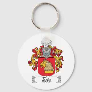 Llavero Testa Family Crest