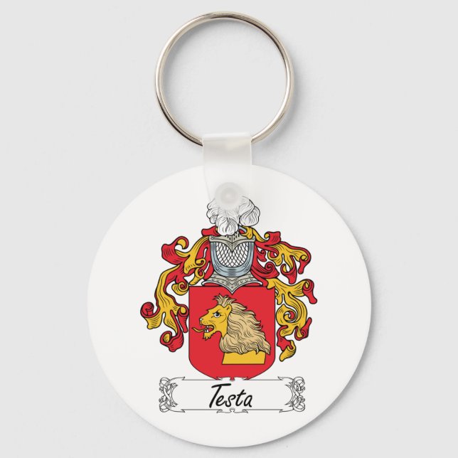 Llavero Testa Family Crest (Anverso)
