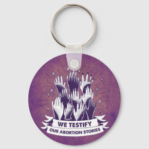 Llavero Testificamos Keychain