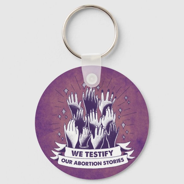 Llavero Testificamos Keychain (Anverso)