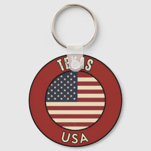 Llavero Texas Estados Unidos de América