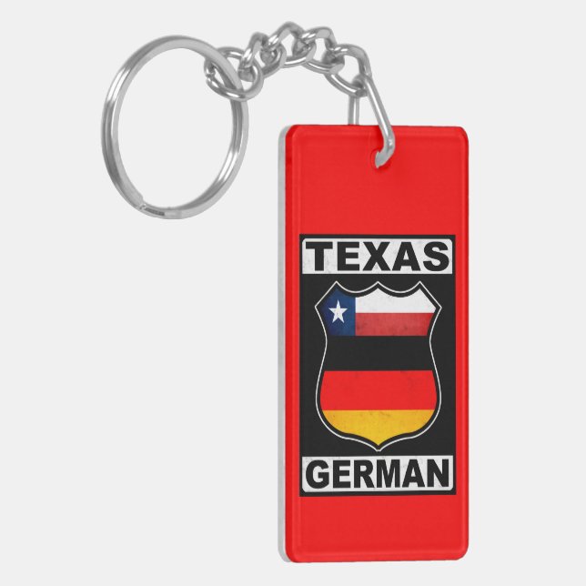 Llavero Texas German American Keychain (Frente Izquierda)