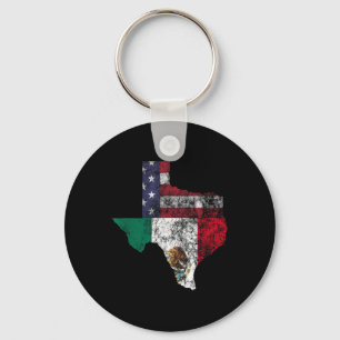 Llavero Texas México Bandera Americana Cinco De Mayo Méxic