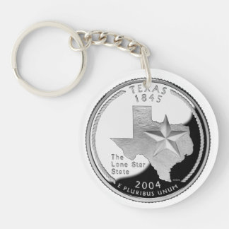 Llavero Texas Quarter Keychain