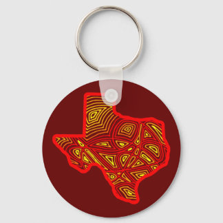 Llavero Texas Scribbleprint
