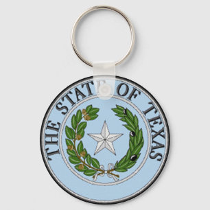 Llavero Texas State Seal Keychain
