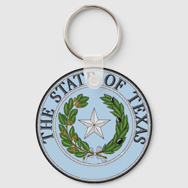 Llavero Texas State Seal Keychain (Anverso)