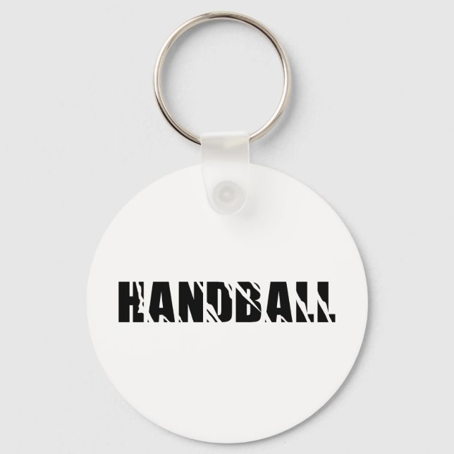 Llavero texto de balonmano (Anverso)