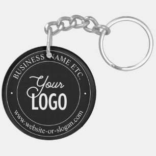 Llavero Texto de Personalizable y sustitución de logotipos