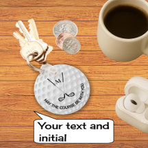 Texto del personalizado de los clubes de golf cruz