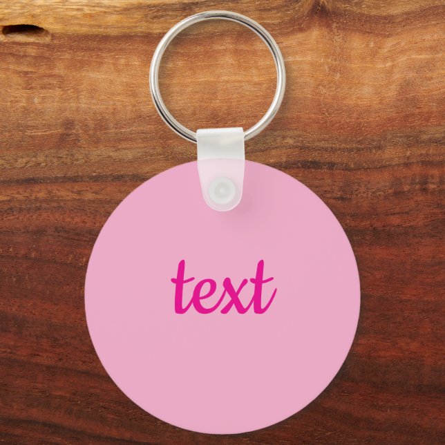 Llavero Texto personalizable genial (Anverso)