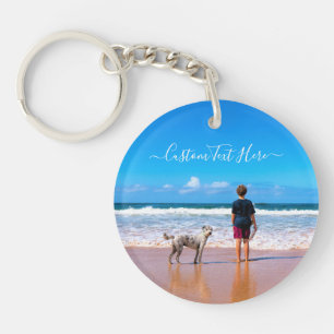 Llavero Texto personalizado de su Mascota Personalizado de
